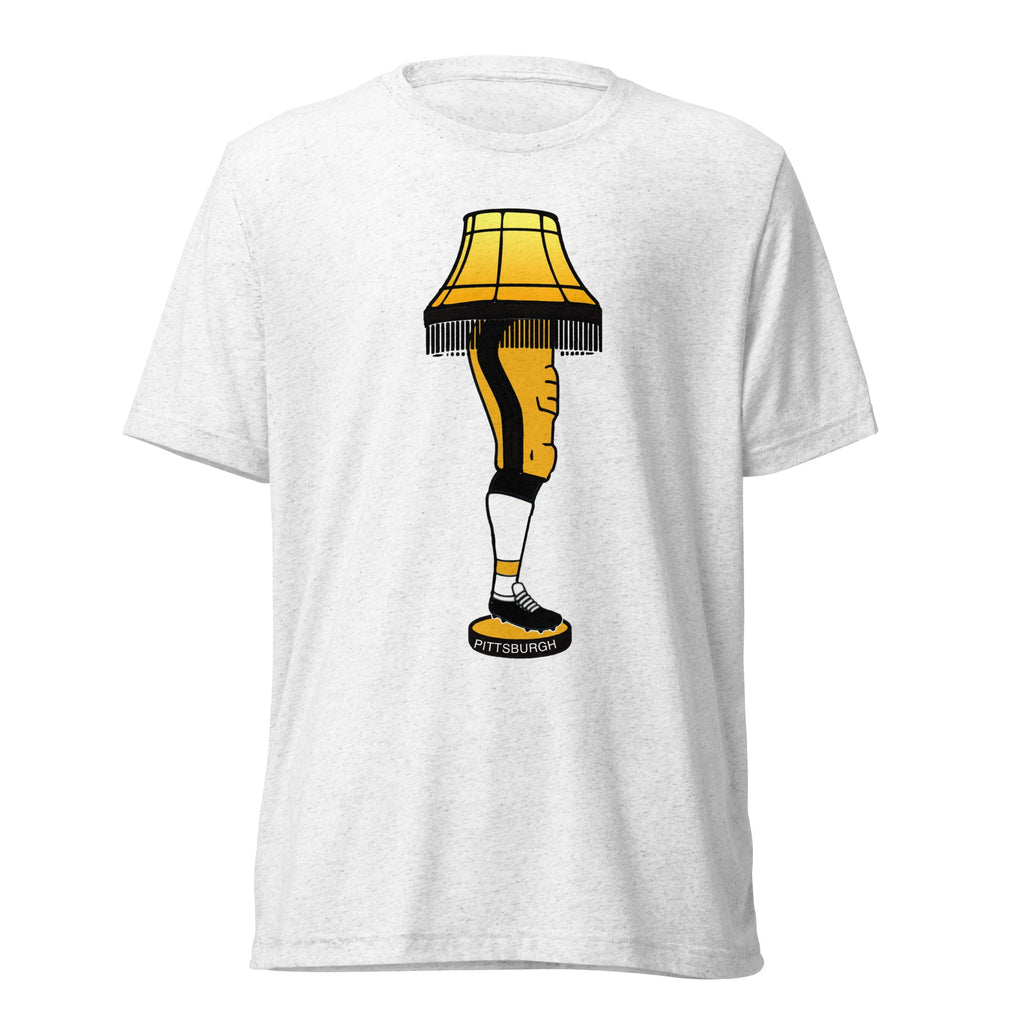 Pittsburgh Football Leg Lamp | Triblend Tee product image 3