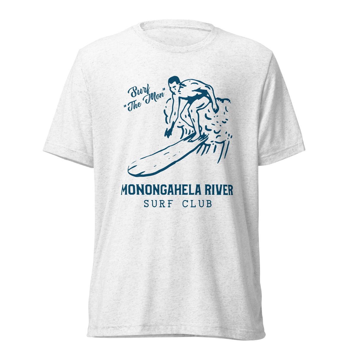 Monongahela River Surf Club | Triblend Tee product image 7