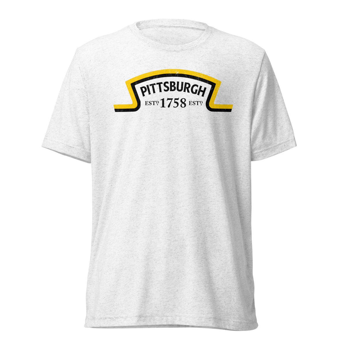 Pittsburgh Ketchup Label | Triblend Tee product image 3