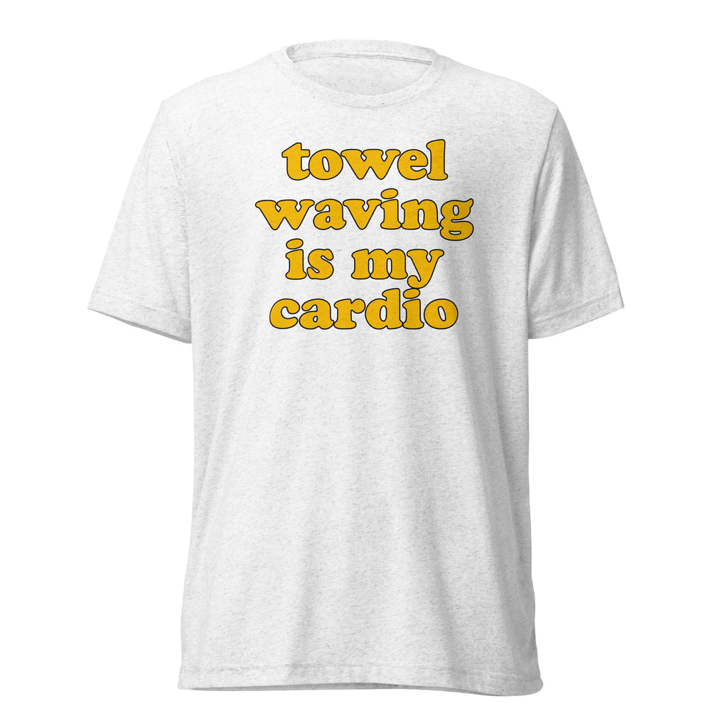 Towel Waving is My Cardio | Triblend Tee product image 3