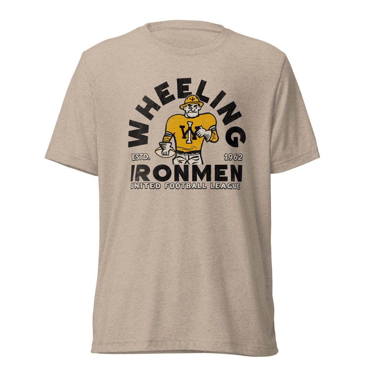 Wheeling Ironmen Football - Estd. 1962 | Triblend Tee product image 4