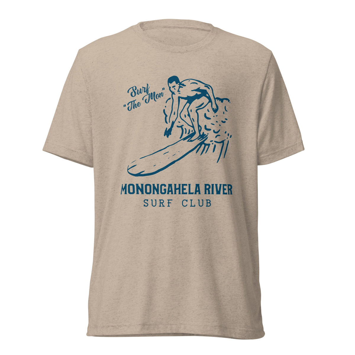 Monongahela River Surf Club | Triblend Tee product image 5