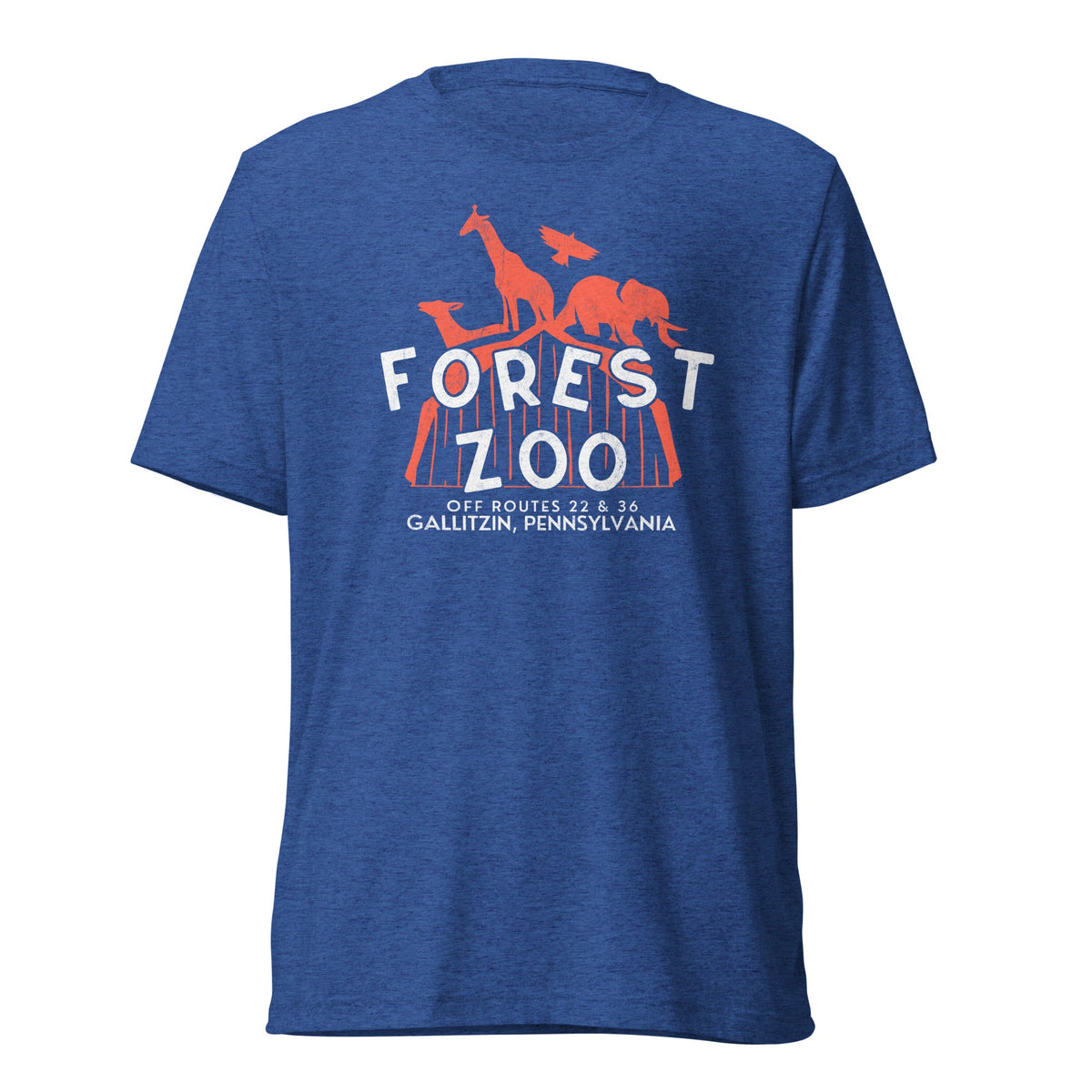 Forest Zoo - Gallitzin, PA | Triblend Tee product image 4