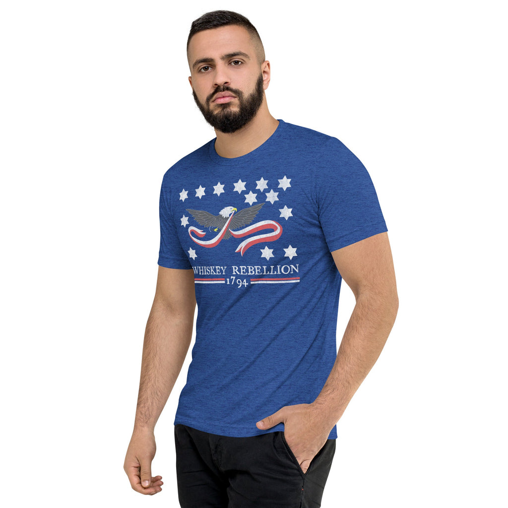 Whiskey Rebellion Flag - 1794 | Triblend Tee product image 3