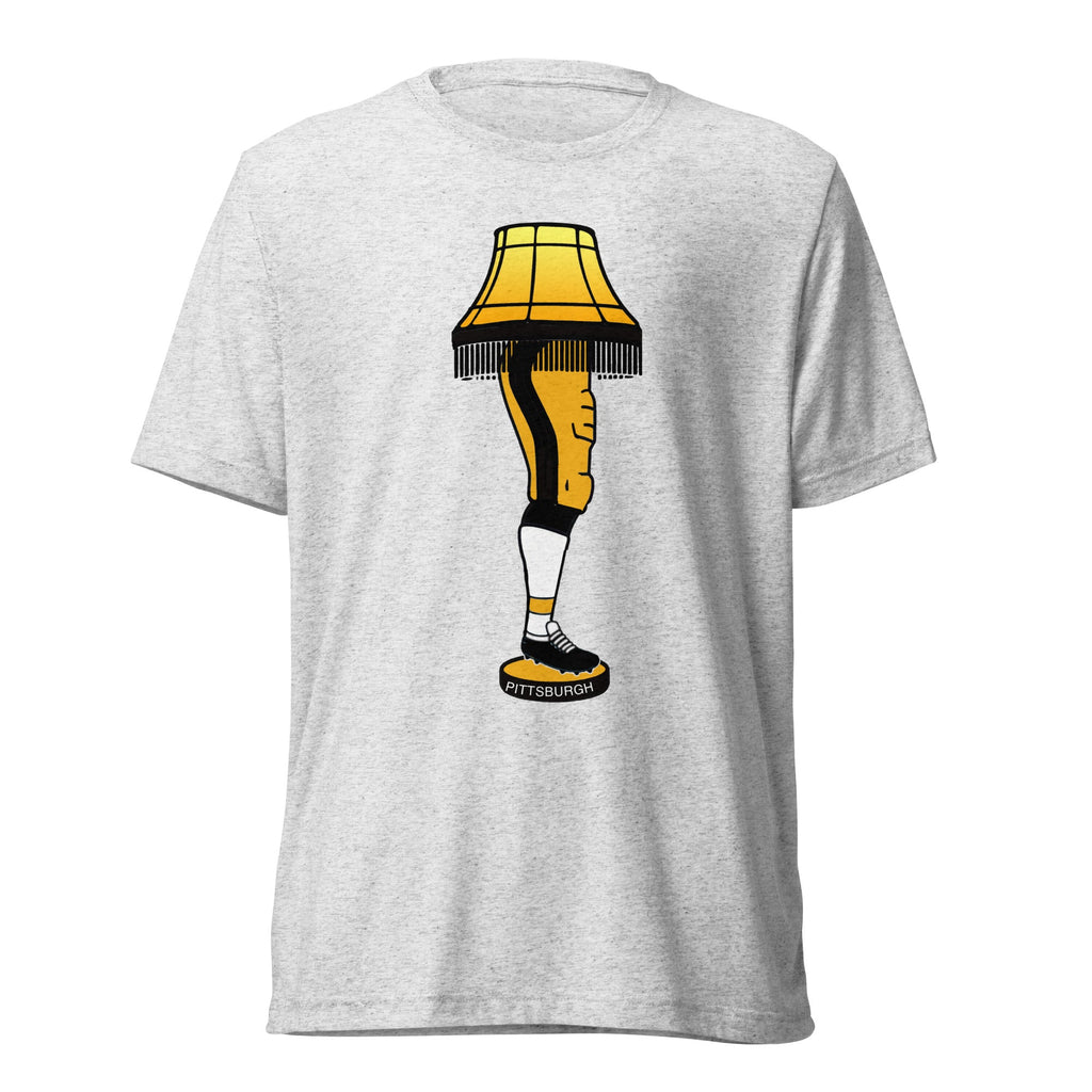 Pittsburgh Football Leg Lamp | Triblend Tee product image 2