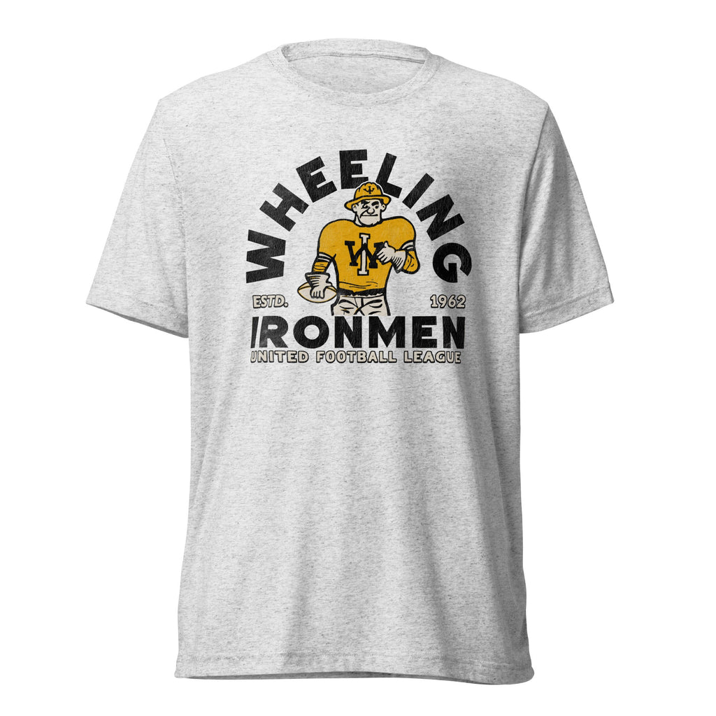 Wheeling Ironmen Football - Estd. 1962 | Triblend Tee product image 2