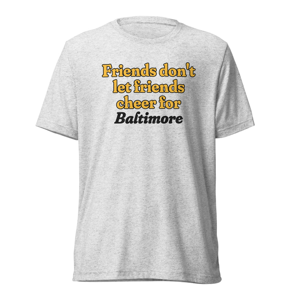 Friends Don't Let Cheer for Baltimore | Triblend Tee product image 3