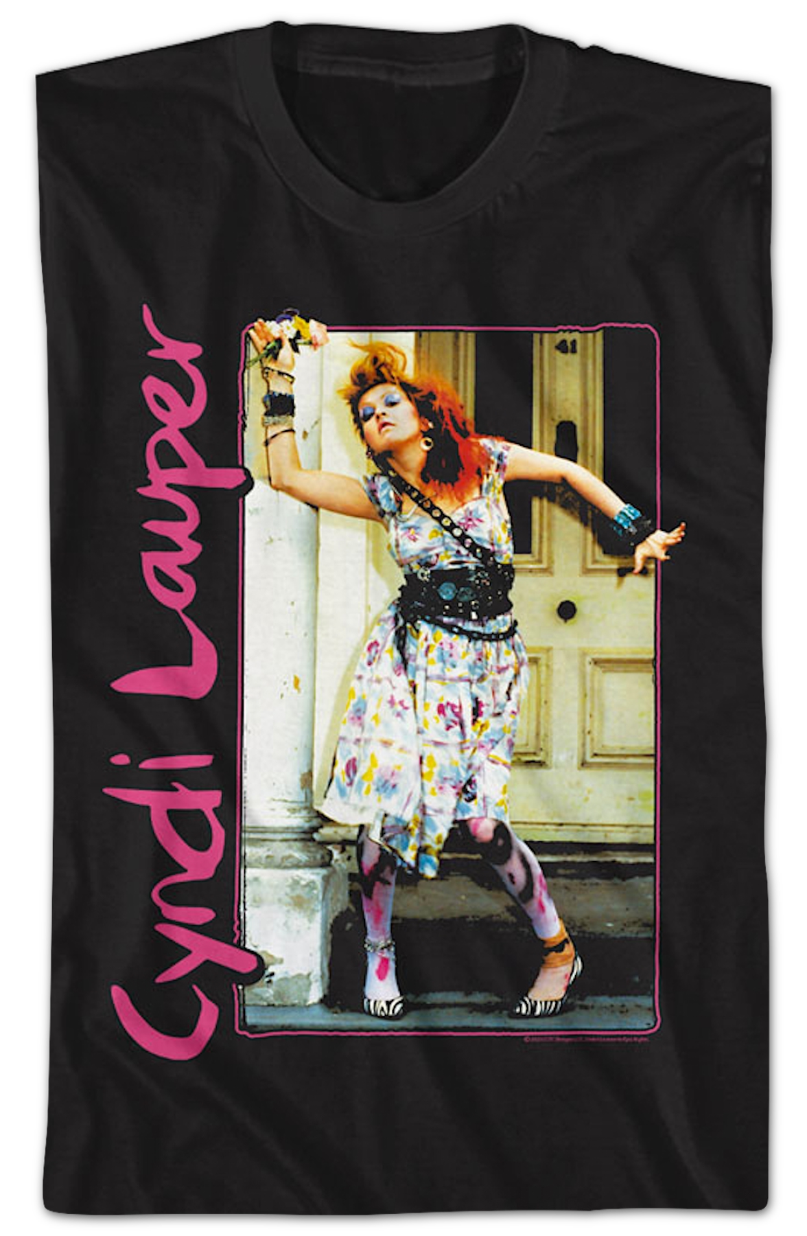Unusual Pose Cyndi Lauper T-Shirt product image 2