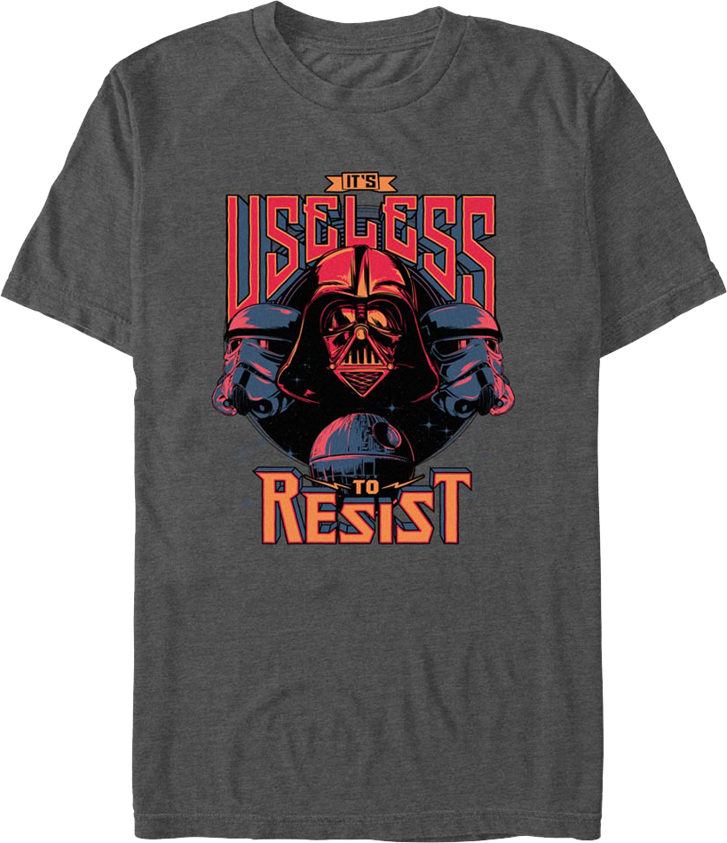 Useless To Resist Star Wars T-Shirt product image 1