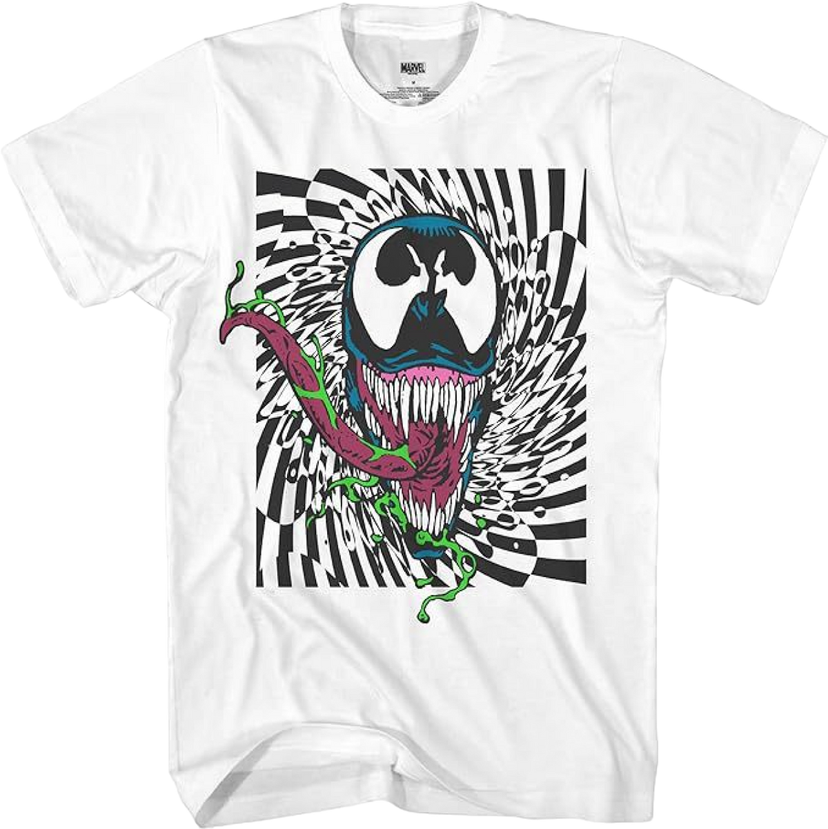 Venom Retro Illusion Marvel Comics T-Shirt product image 1