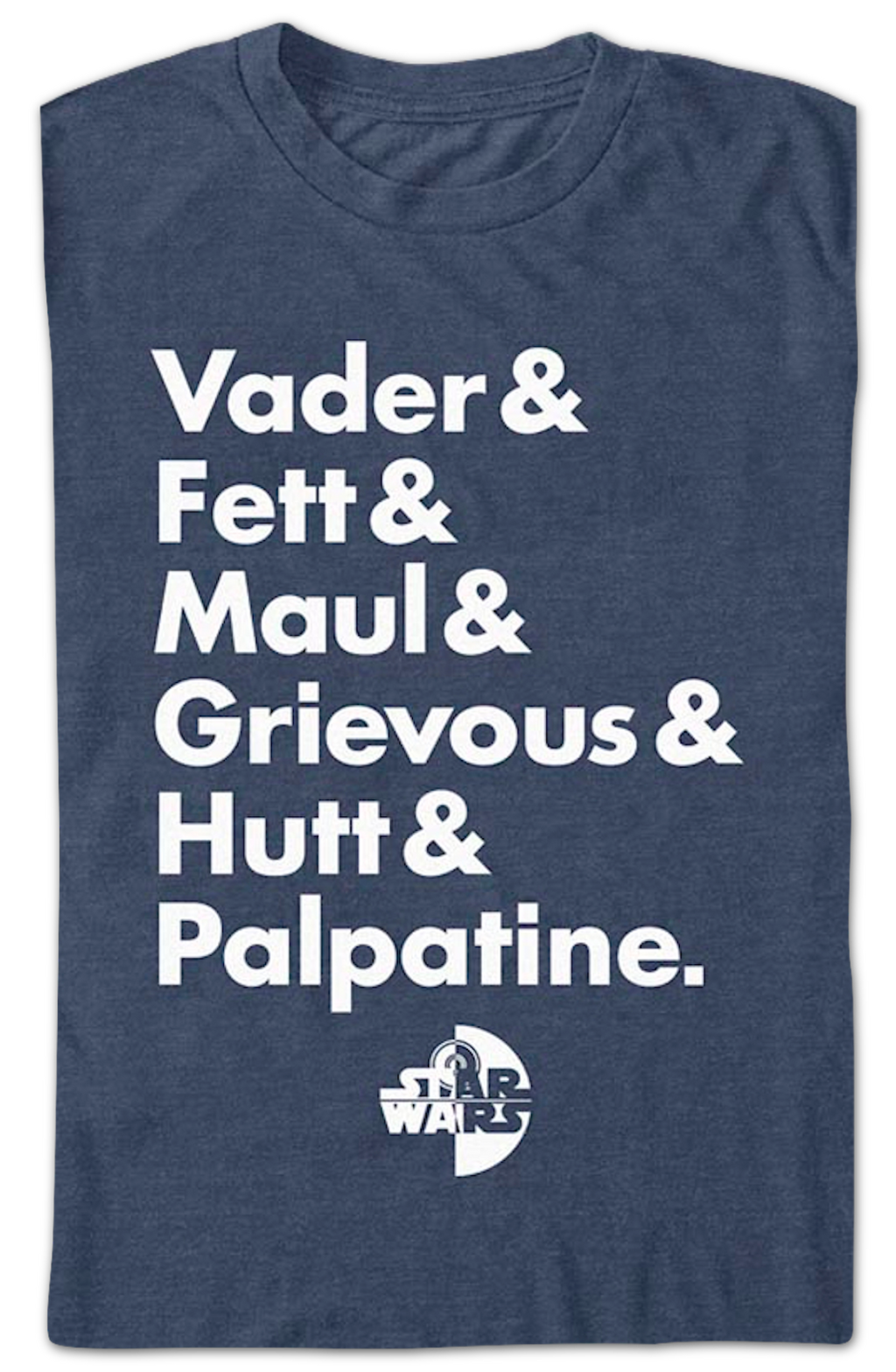 Villain Names Star Wars T-Shirt product image 2