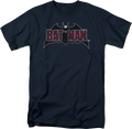 Vintage Blue Batman Logo DC Comics T-Shirt product image 1