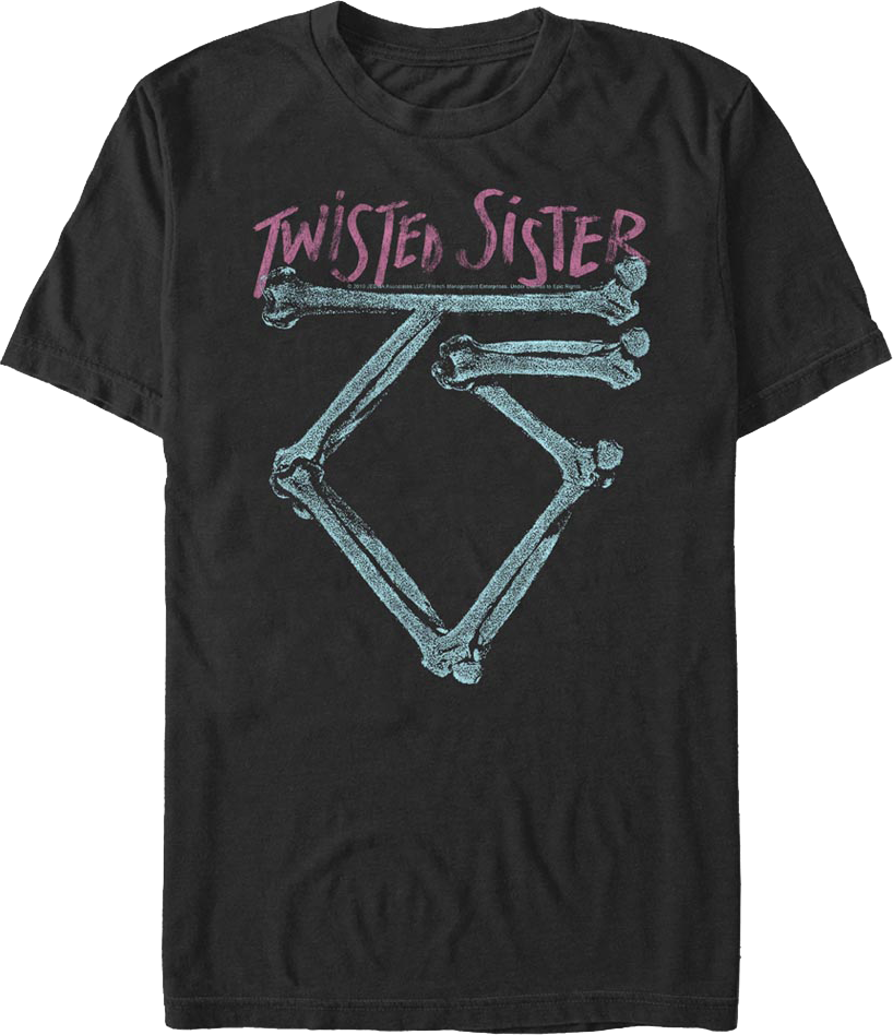 Vintage Bones Logo Twisted Sister T-Shirt product image 1