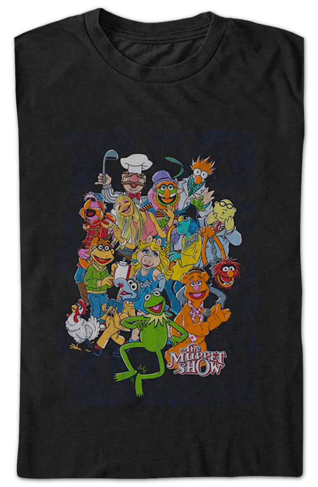 Vintage Cast Photo Muppets T-Shirt product image 2