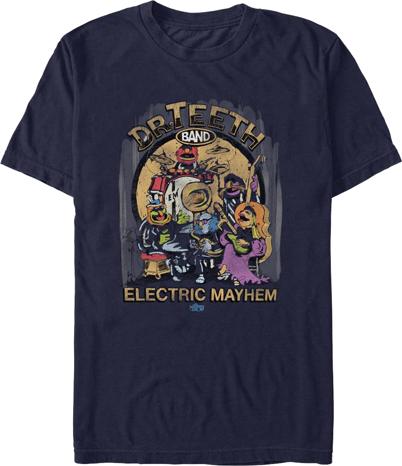 Vintage Dr. Teeth And The Electric Mayhem Muppets T-Shirt product image 1