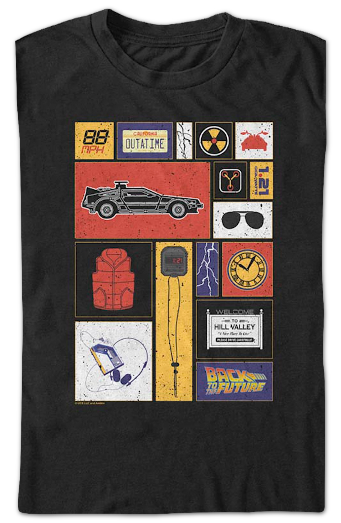 Vintage Icons Back To The Future T-Shirt product image 2
