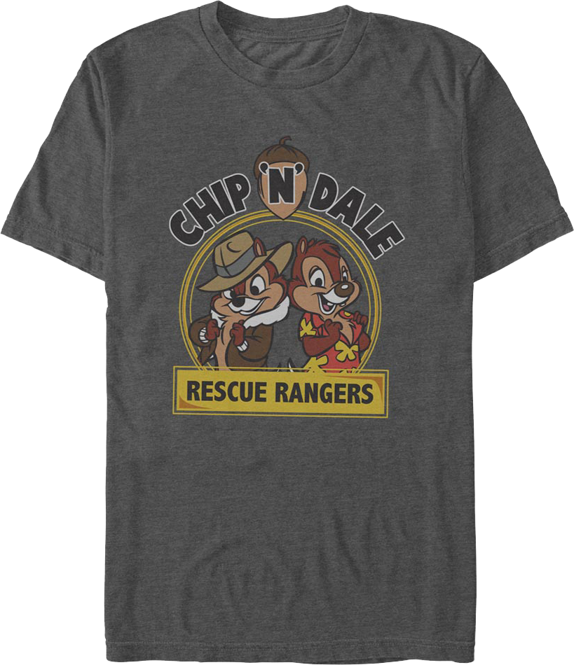 Vintage Logo Chip 'n Dale Rescue Rangers T-Shirt product image 1