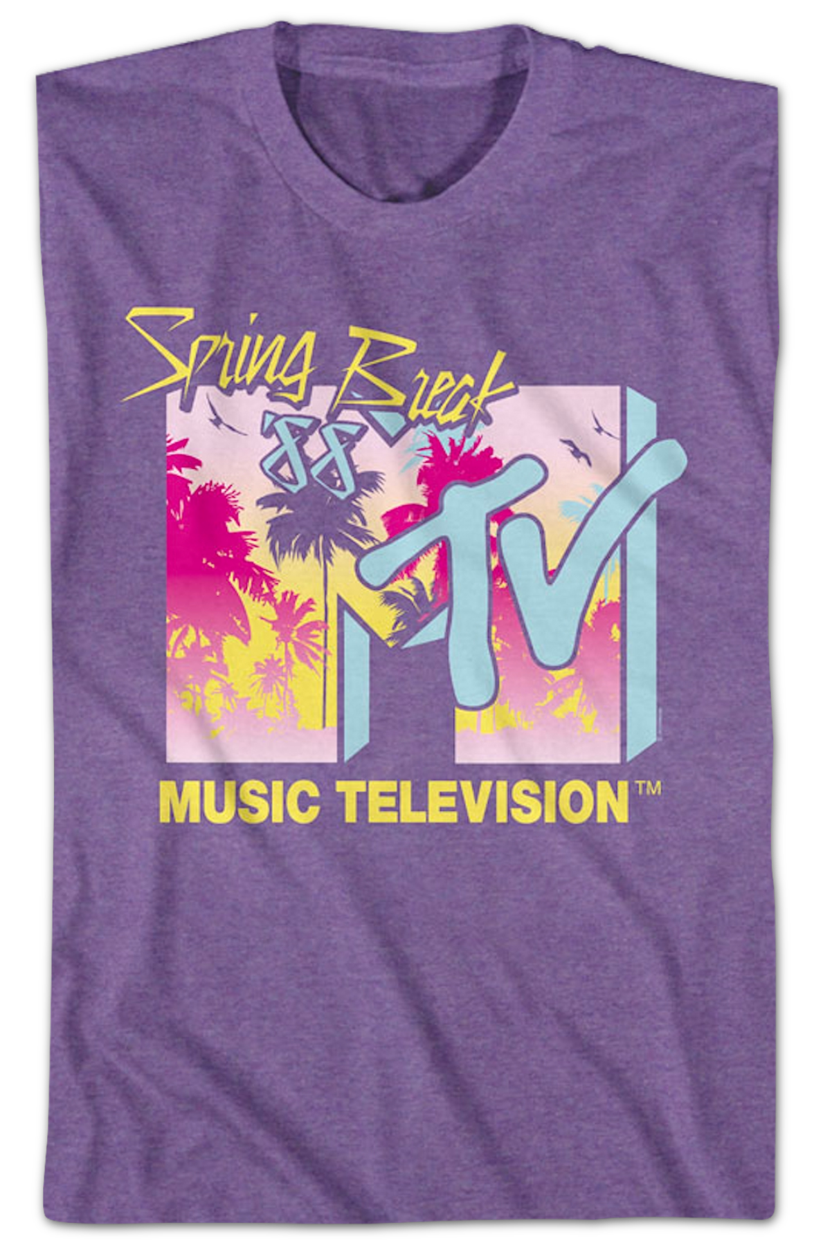 Vintage Spring Break '88 MTV Shirt product image 2