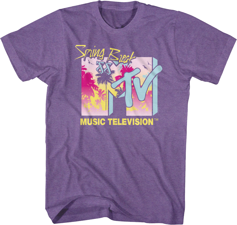 Vintage Spring Break '88 MTV Shirt product image 1
