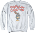Vintage White Captain Caveman Sweatshirt product image 1