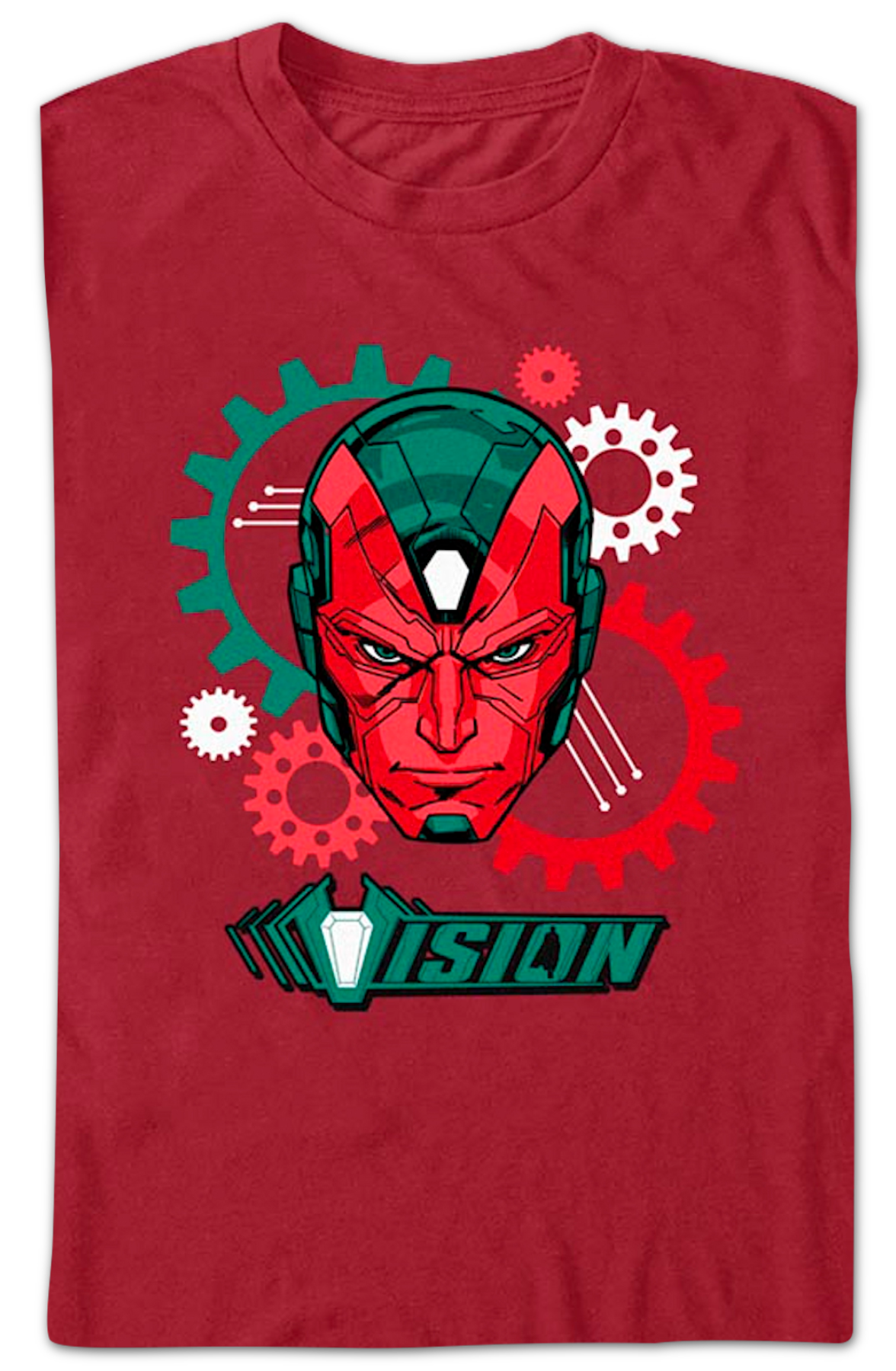 Vision Gear Head Marvel Comics T-Shirt product image 2