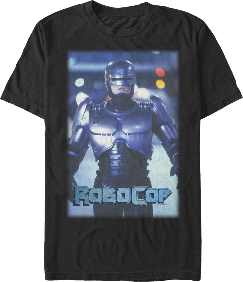 Walking Patrol Robocop T-Shirt product image 1