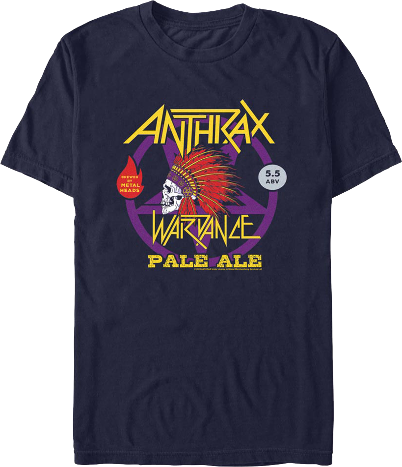 Wardance Pale Ale Anthrax T-Shirt product image 1