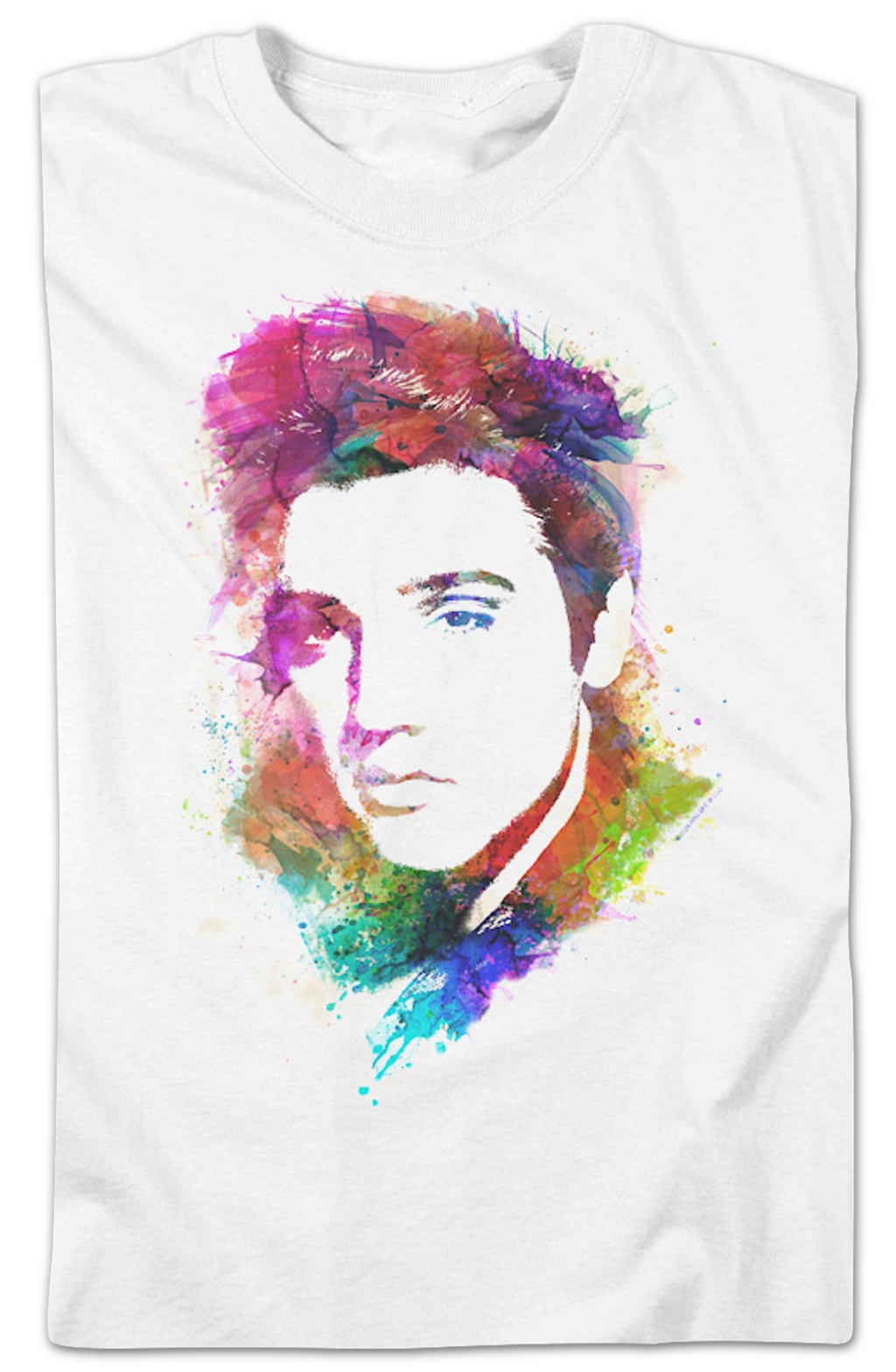 Watercolor Elvis Presley T-Shirt product image 2