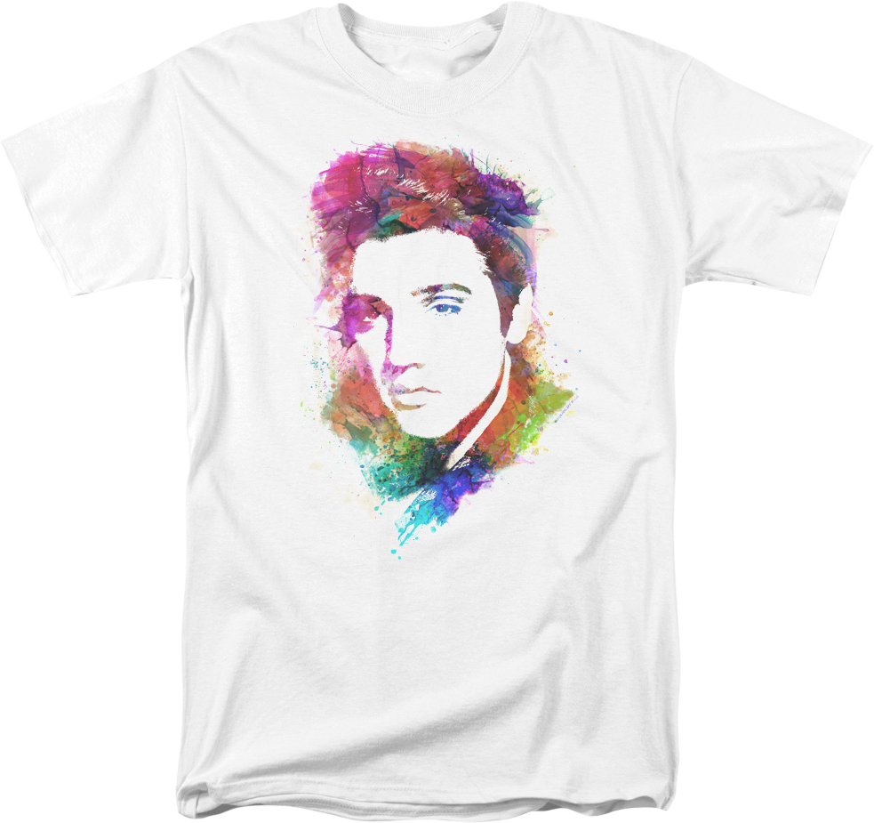 Watercolor Elvis Presley T-Shirt product image 1