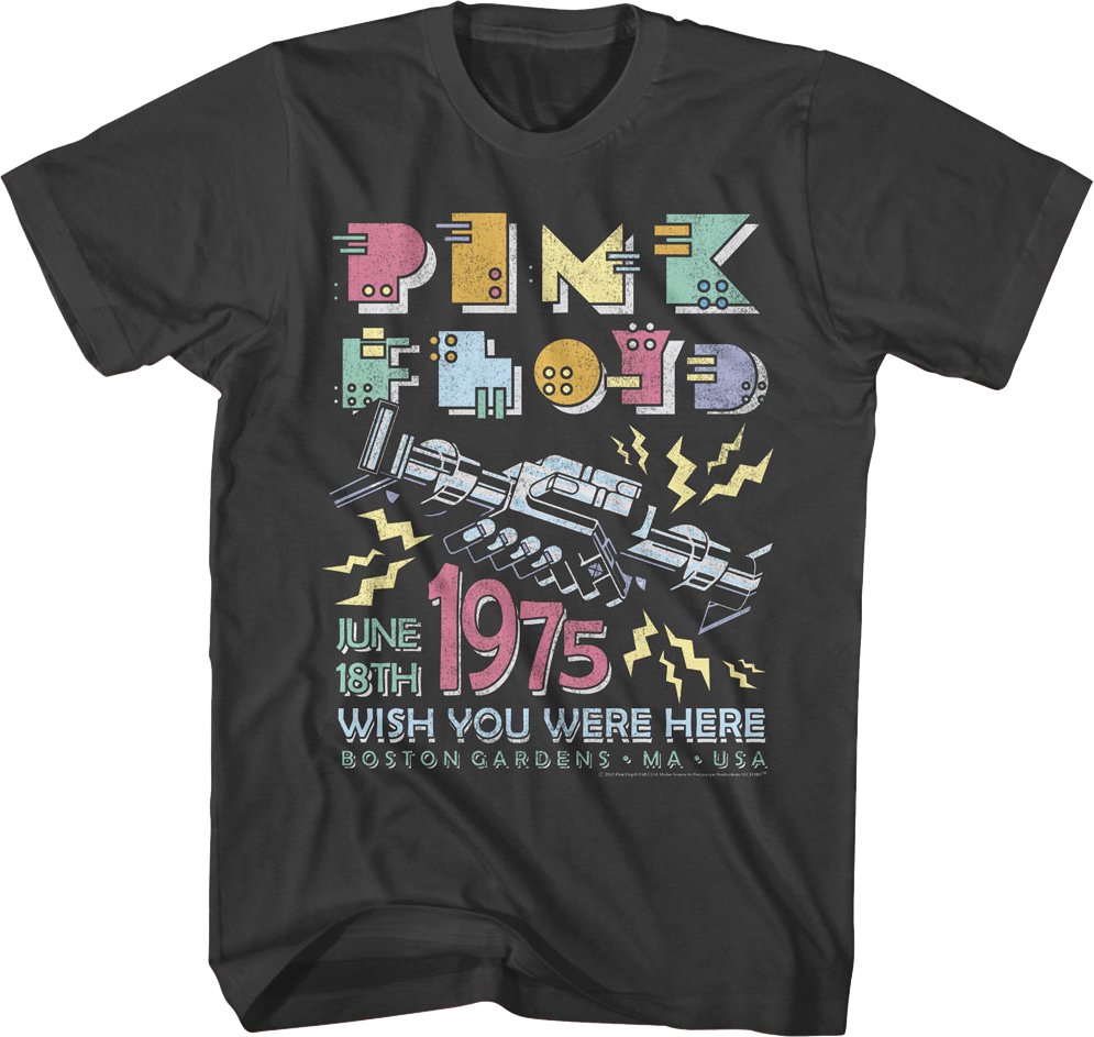 Wish You Were Here Boston Gardens 1975 Pink Floyd T-Shirt product image 2