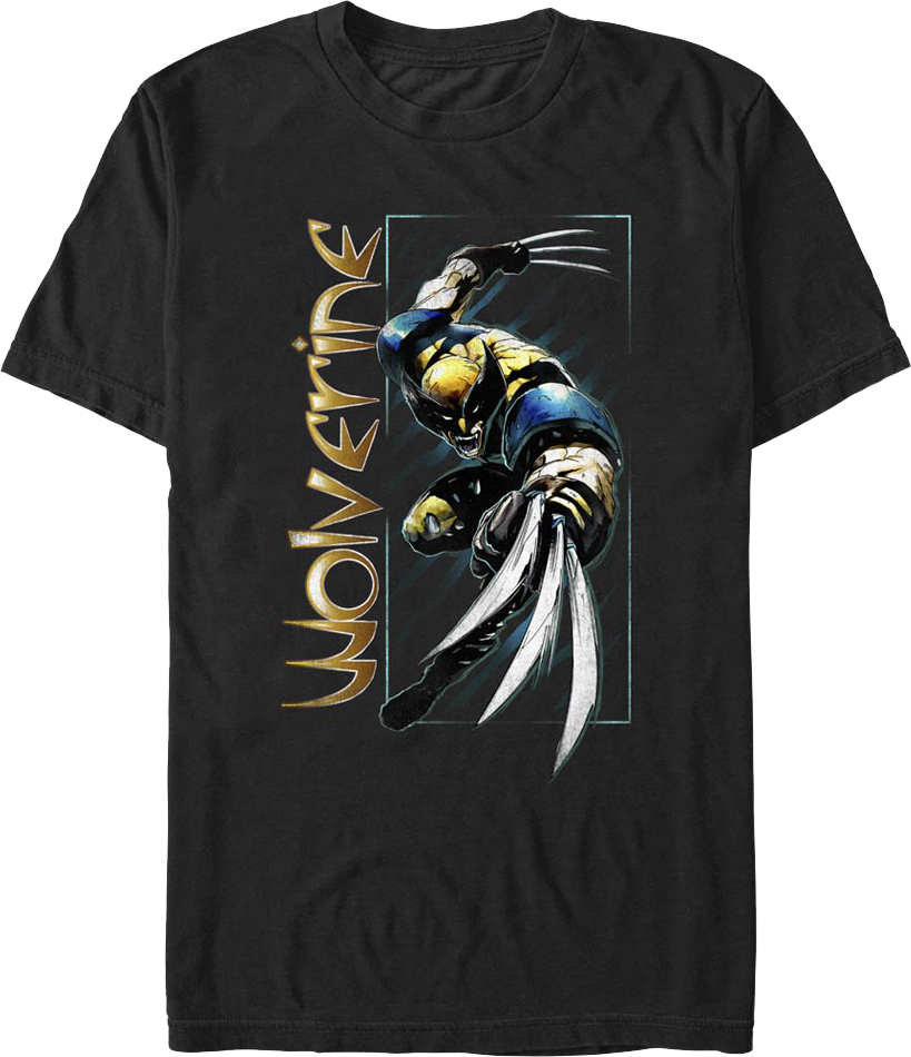 Wolverine Attack Marvel Comics T-Shirt product image 1