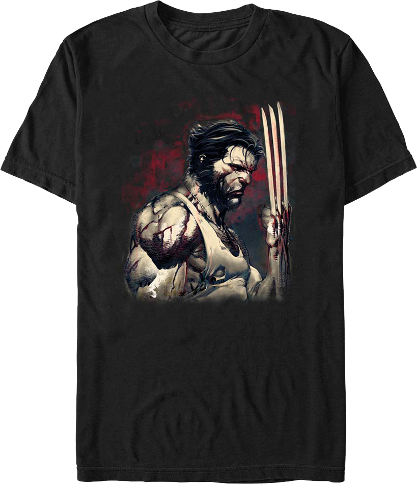 Wolverine Blood And Steel Marvel Comics T-Shirt product image 1
