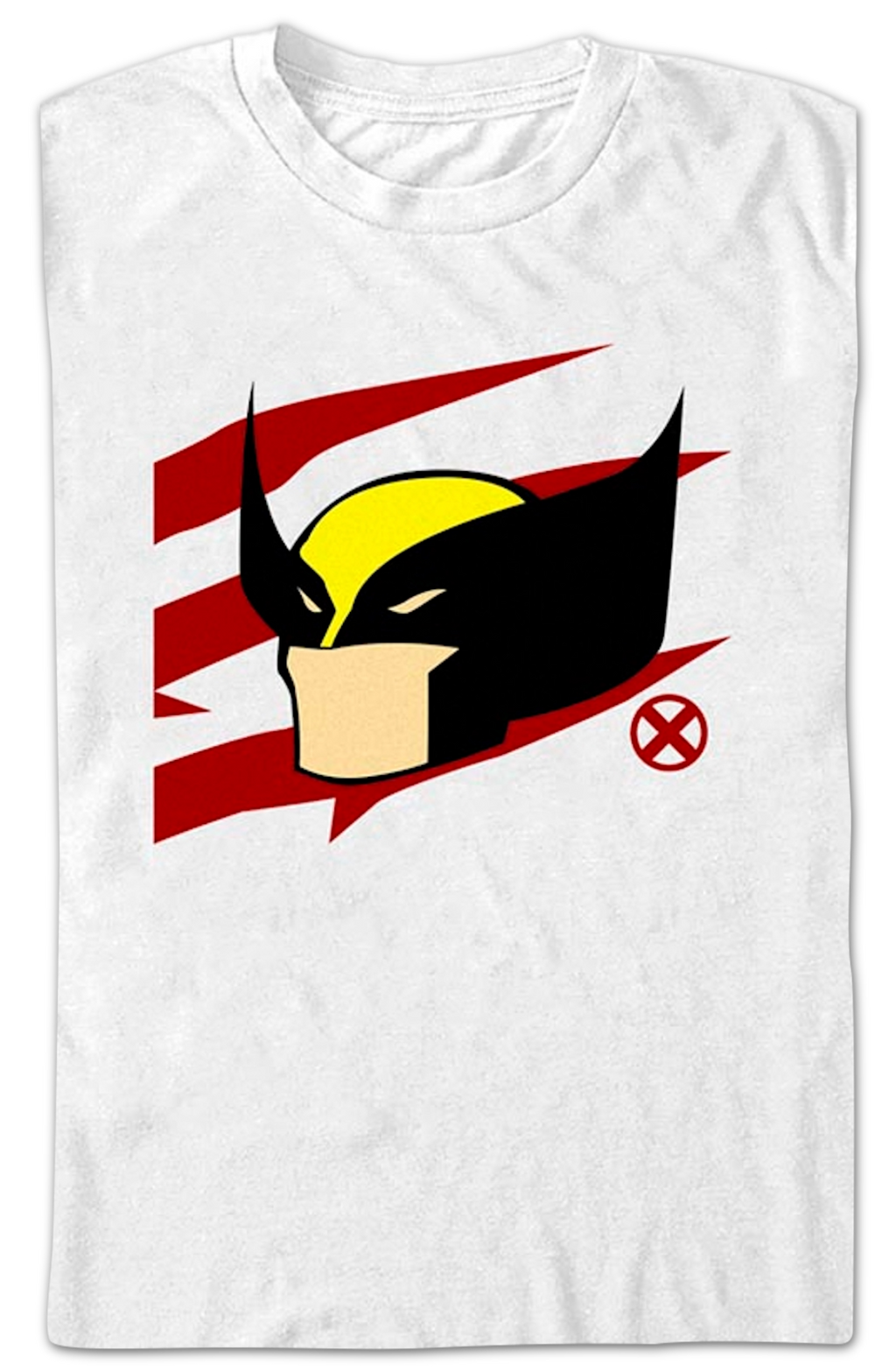 Wolverine Simple Stripes Marvel Comics T-Shirt product image 2