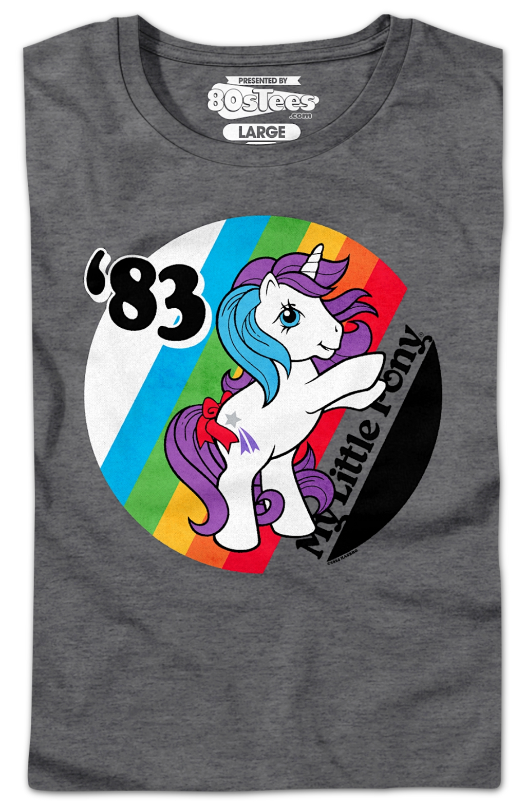 Womens '83 Rainbow My Little Pony Shirt product image 2