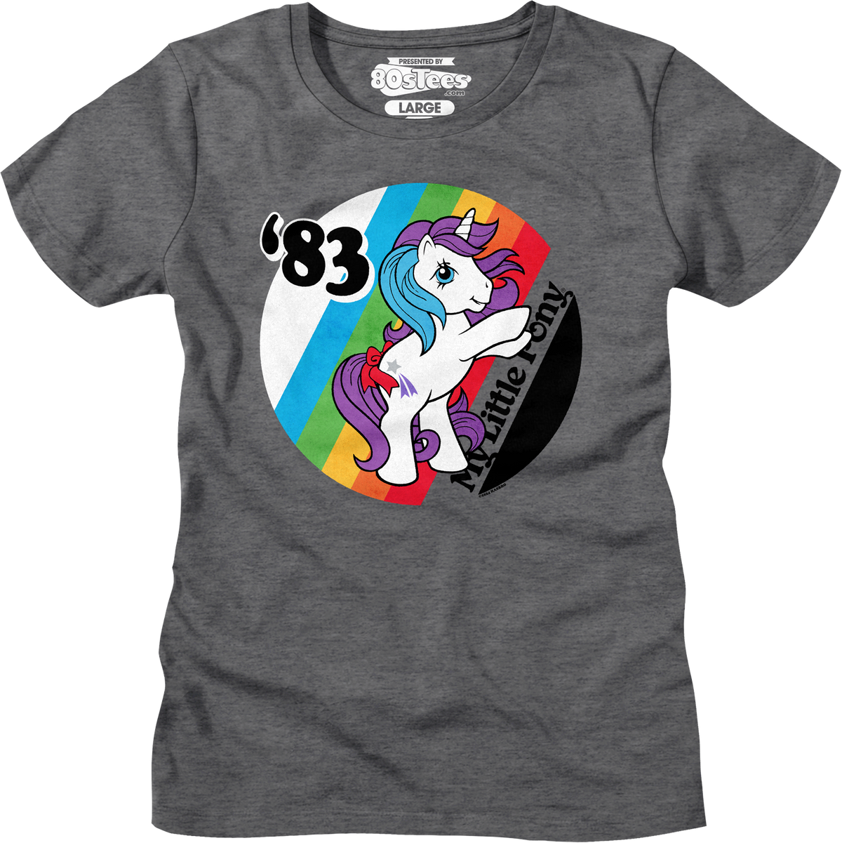 Womens '83 Rainbow My Little Pony Shirt product image 1
