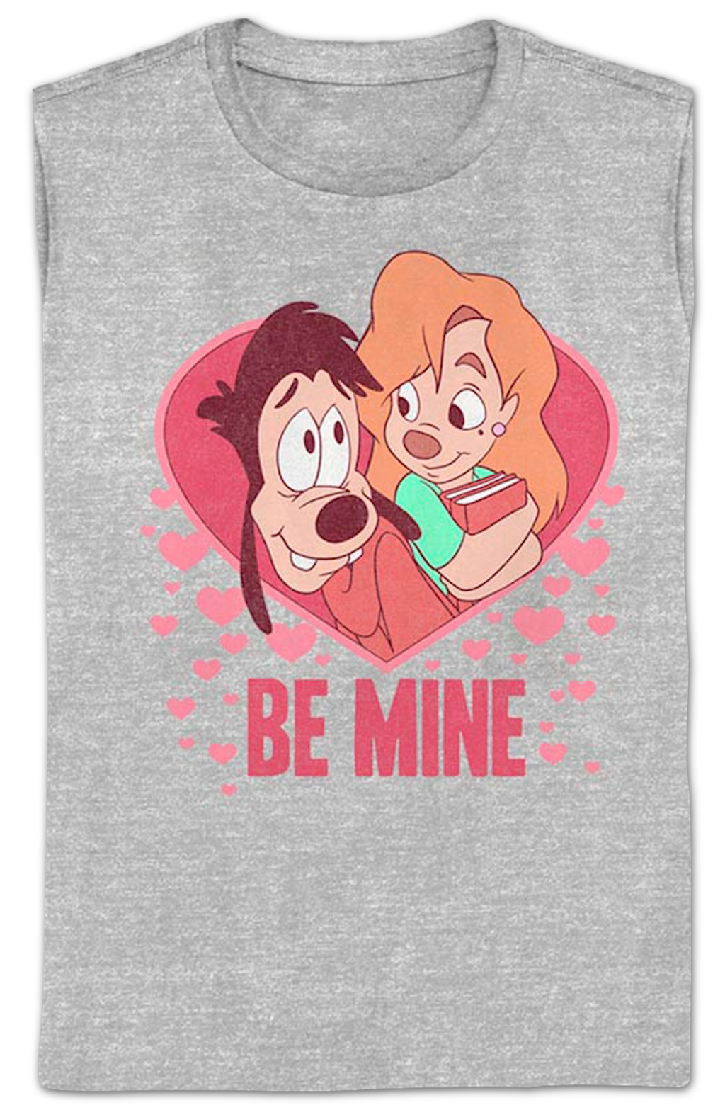Womens Be Mine Goofy Movie Disney Shirt product image 2