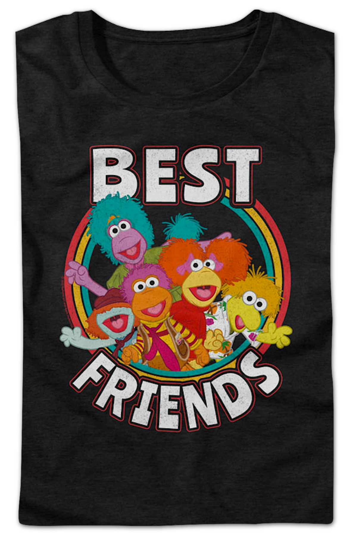 Womens Best Friends Fraggle Rock Shirt product image 2
