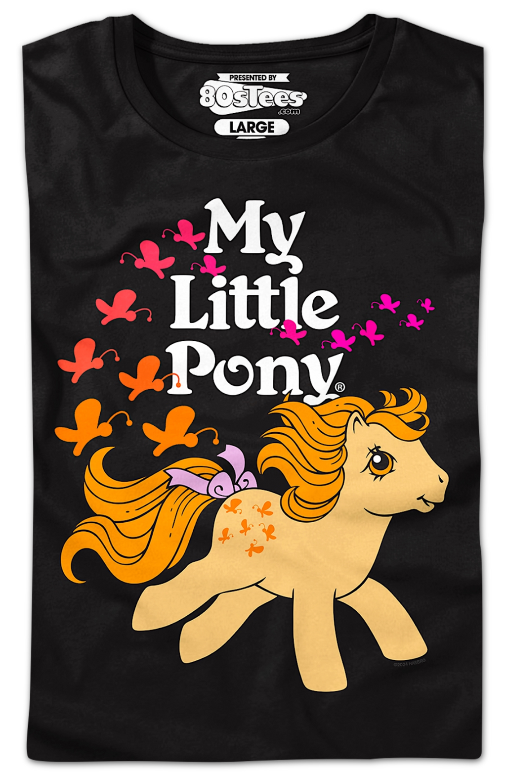 Womens Butterscotch Butterflies My Little Pony Shirt product image 2