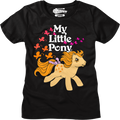 Womens Butterscotch Butterflies My Little Pony Shirt product image 1