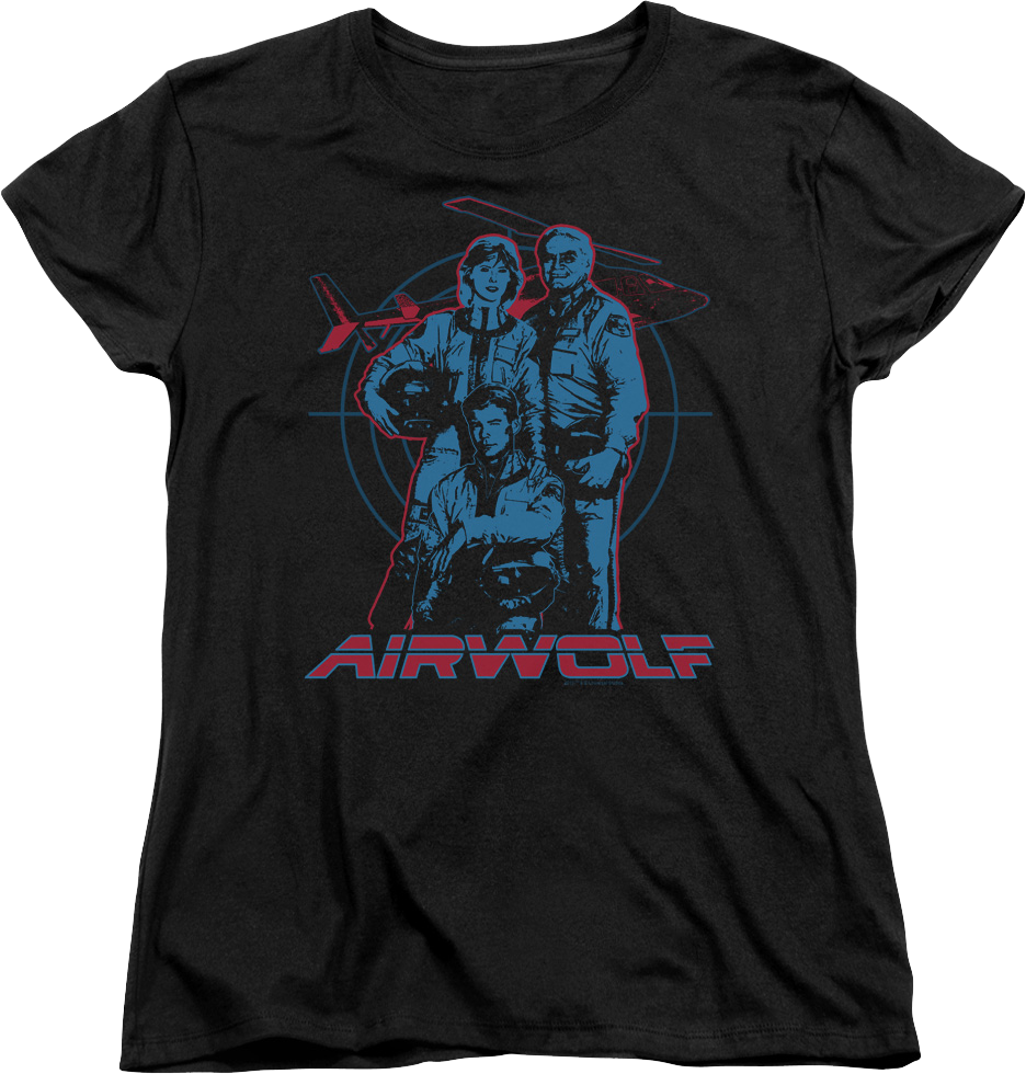 Womens Cast Airwolf Shirt product image 1