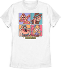 Womens Character Squares Chip 'n Dale Rescue Rangers Shirt product image 1