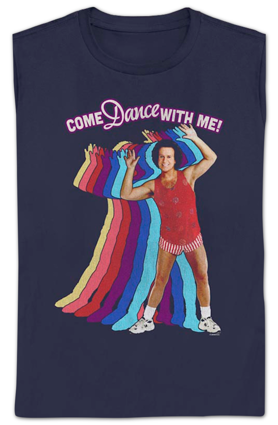 Womens Come Dance With Me Richard Simmons Shirt product image 2