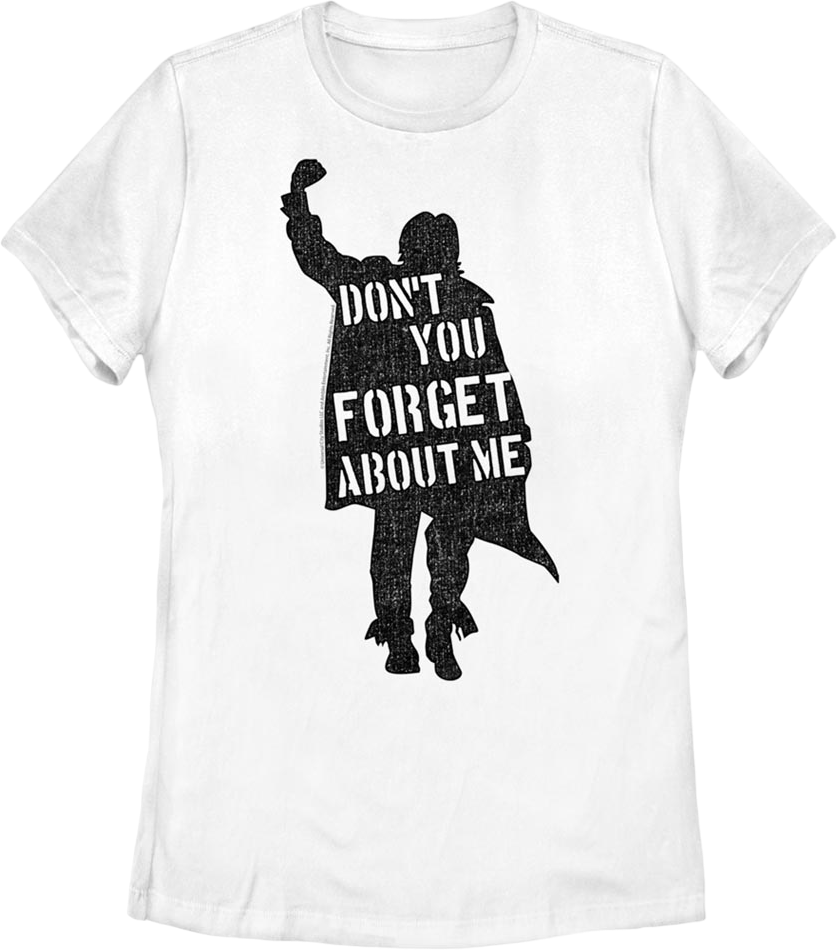 Womens Don't You Forget About Me Breakfast Club Shirt product image 1