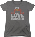 Womens Elmo Love Monster Sesame Street Shirt product image 1