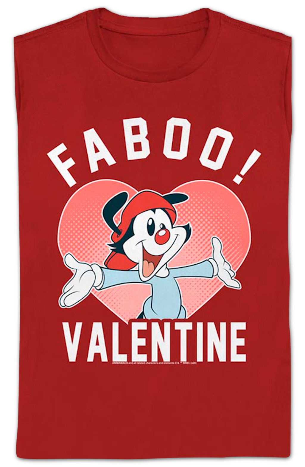 Womens Faboo Valentine Animaniacs Shirt product image 2