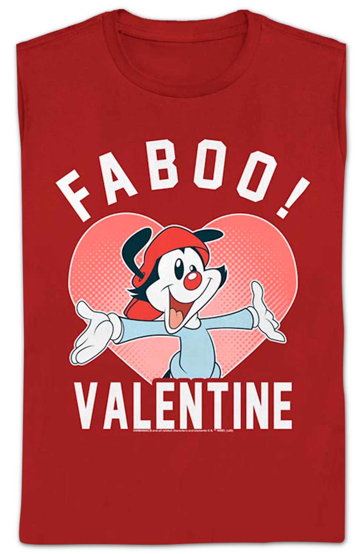 Womens Faboo Valentine Animaniacs Shirt product image 2