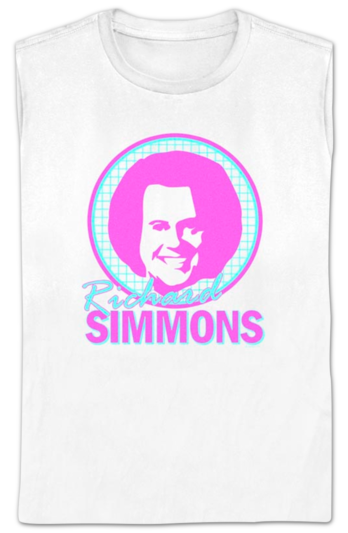 Womens Face Logo Richard Simmons Shirt product image 2