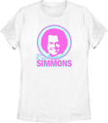 Womens Face Logo Richard Simmons Shirt product image 1