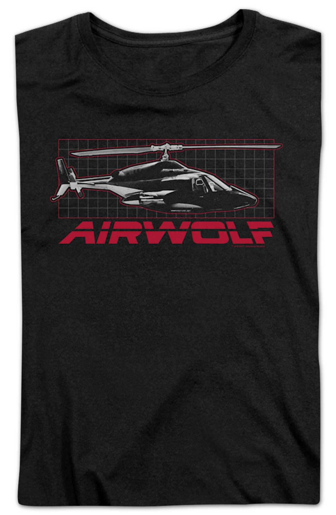 Womens Helicopter Airwolf Shirt product image 2