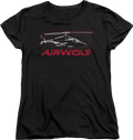 Womens Helicopter Airwolf Shirt product image 1